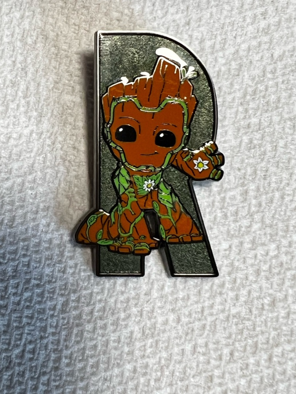 We are Groot Letter 'R' Pin - from mystery set